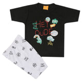 Boys Half Sleeves Suit - Black, Kids, Boys Sets And Suits, Chase Value, Chase Value