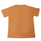 Boys Round Neck Half Sleeves T-Shirt - Mustard, Kids, Boys T-Shirts, Chase Value, Chase Value