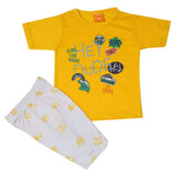Boys Half Sleeves Suit - Yellow, Kids, Boys Sets And Suits, Chase Value, Chase Value