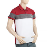 Men's Half Sleeves Polo T-Shirt - Maroon, Men, T-Shirts And Polos, Chase Value, Chase Value