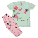 Girls Lycra Suit - Cyan, Kids, Girls Sets And Suits, Chase Value, Chase Value