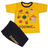 Boys Half Sleeves Suit - Yellow, Kids, Boys Sets And Suits, Chase Value, Chase Value