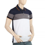 Men's Half Sleeves Polo T-Shirt - Navy Blue, Men, T-Shirts And Polos, Chase Value, Chase Value