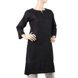 Women Khaddar Kurti - A - Black, Women, Ready Kurtis, Chase Value, Chase Value