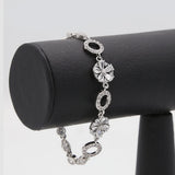 Women's Zircon Bracelet - Silver, Women, Bangles & Bracelets, Chase Value, Chase Value