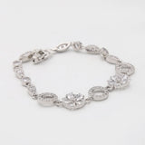 Women's Zircon Bracelet - Silver, Women, Bangles & Bracelets, Chase Value, Chase Value