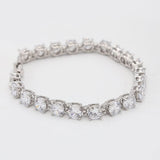 Women's Zircon Bracelet - Silver, Women, Bangles & Bracelets, Chase Value, Chase Value