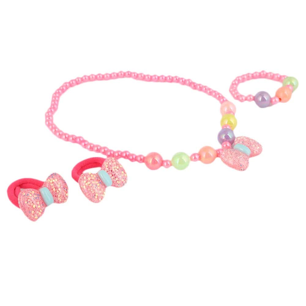 Girls Mala - Pink, Kids, Jewellery Sets, Chase Value, Chase Value
