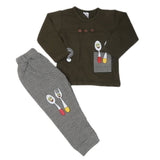 Boys Full Sleeves Suit - Dark Green, Kids, Boys Sets And Suits, Chase Value, Chase Value
