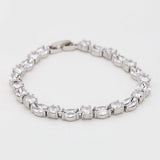 Women's Zircon Bracelet - Silver, Women, Bangles & Bracelets, Chase Value, Chase Value