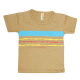 Boys Print T-Shirt - Khaki, Kids, Boys T-Shirts, Chase Value, Chase Value