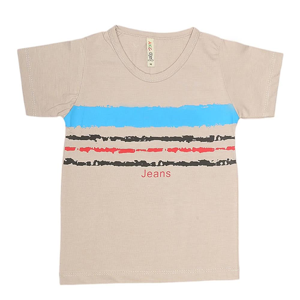 Boys Print T-Shirt - Grey, Kids, Boys T-Shirts, Chase Value, Chase Value