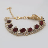 Women's Bracelet - Maroon, Women, Bangles & Bracelets, Chase Value, Chase Value