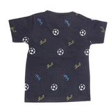 Boys Print T-Shirt - Navy Blue, Kids, Boys T-Shirts, Chase Value, Chase Value