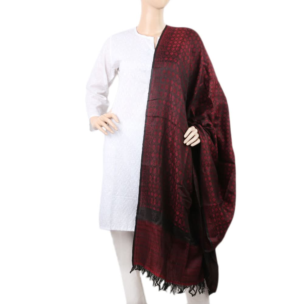 Women Shawl Classic - A - Maroon, Women, Shawls And Scarves, Chase Value, Chase Value