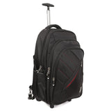 Trolley Laptop Backpack 2158-21 (SH25) - Black, Kids, School And Laptop Bags, Chase Value, Chase Value