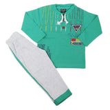 Boys Full Sleeves Suit - Green, Kids, Boys Sets And Suits, Chase Value, Chase Value