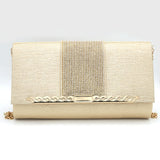 Women's Fancy Clutch 6700- Golden, Women, Clutches, Chase Value, Chase Value