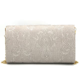 Women's Fancy Clutch 6700- Silver, Women, Clutches, Chase Value, Chase Value