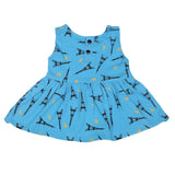 Newborn Girls Frock - Blue, Kids, Newborn Girls Frocks, Chase Value, Chase Value