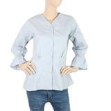 Women's Western Top - Blue, Women, T-Shirts And Tops, Chase Value, Chase Value