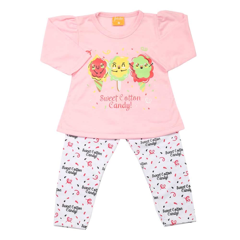 Girls Full Sleeves Suit - Pink, Girls Suits, Chase Value, Chase Value