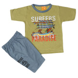 Boys Half Sleeves Suit - Green, Kids, Boys Sets And Suits, Chase Value, Chase Value