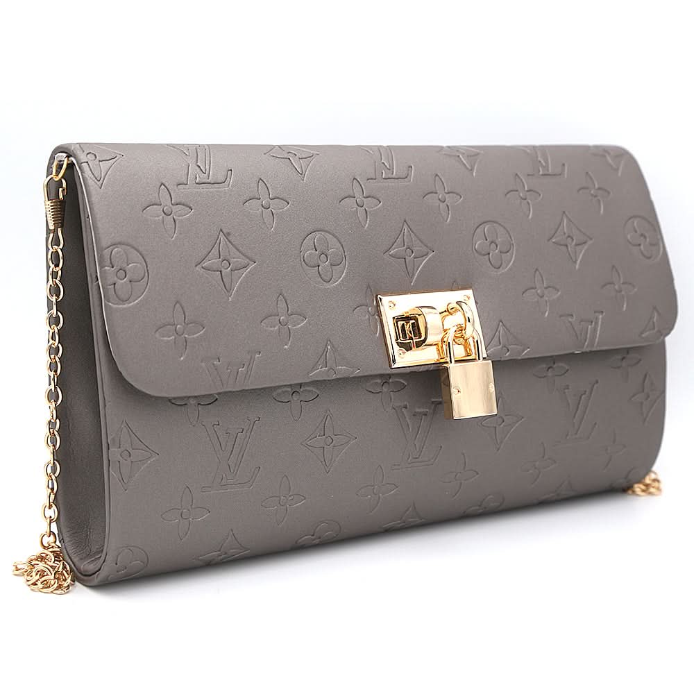 Women's Fancy Clutch 6787 - Grey, Women, Clutches, Chase Value, Chase Value