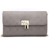 Women's Fancy Clutch 6787 - Grey, Women, Clutches, Chase Value, Chase Value