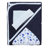 Newborn Gift Set (4 Pcs) - Blue, Kids, NB Boys Sets And Suits, Chase Value, Chase Value