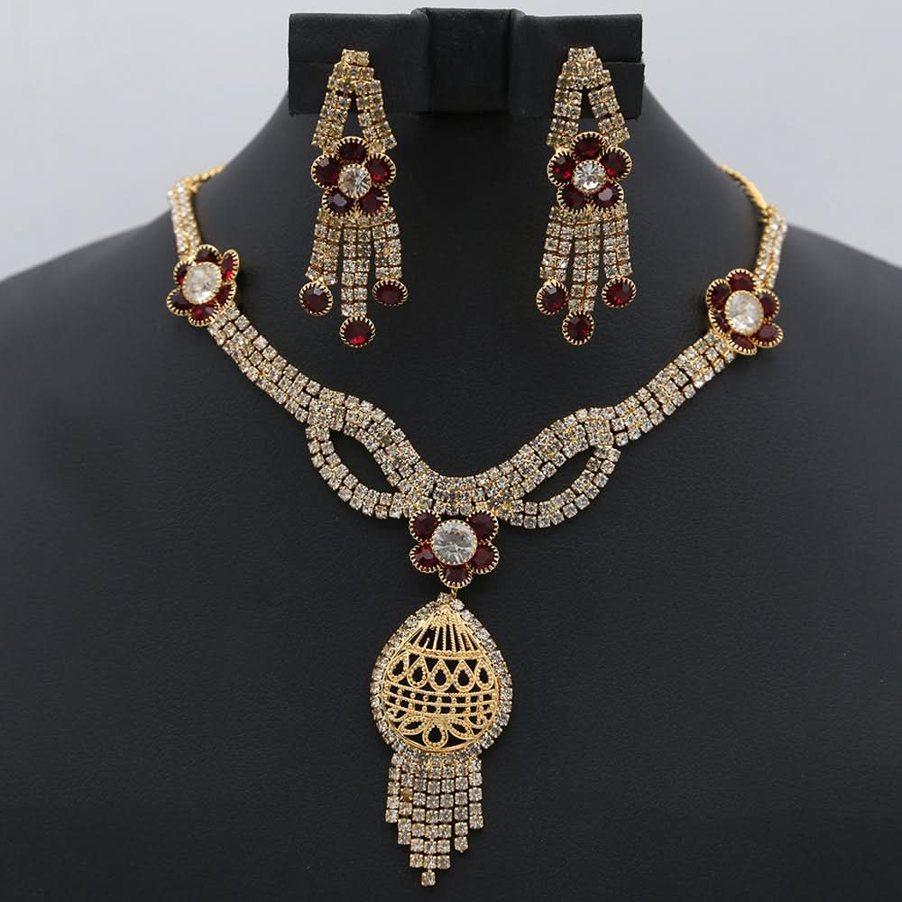 Women's Jewellery Set - Red, Women, Jewellery Set, Chase Value, Chase Value