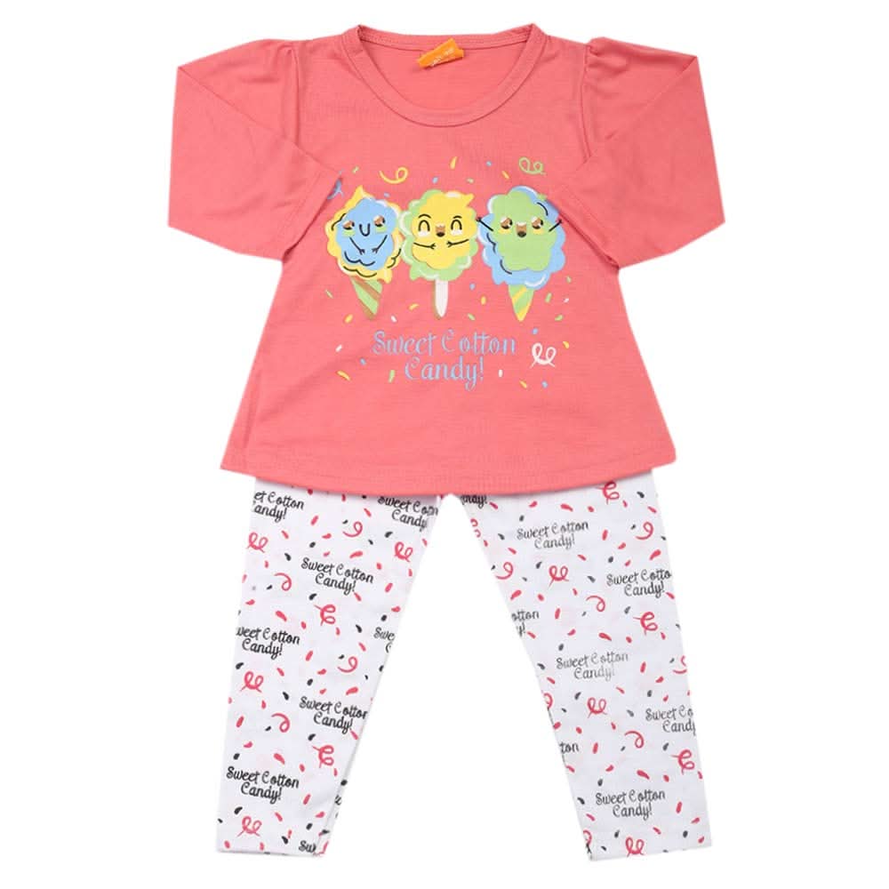 Girls Full Sleeves Suit - Dark Pink, Girls Suits, Chase Value, Chase Value
