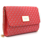 Women's Fancy Clutch 6318- Red, Women, Clutches, Chase Value, Chase Value