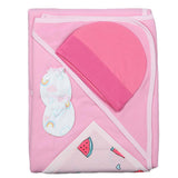 Newborn Gift Set (4 Pcs) - Dark Pink, Kids, NB Girls Sets And Suits, Chase Value, Chase Value