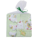 Newborn Gift Set Suits (5 Pcs) - Green, Kids, NB Boys Sets And Suits, Chase Value, Chase Value