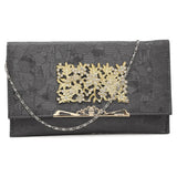 Women's Clutch K-2099 - Black, Women, Clutches, Chase Value, Chase Value