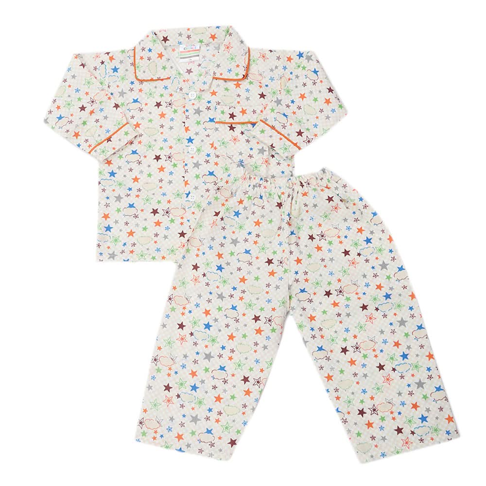 Boys Full Sleeves Night Suit - Fawn, Kids, Boys Sets And Suits, Chase Value, Chase Value