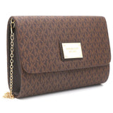 Women's Fancy Clutch 6318- Coffee, Women, Clutches, Chase Value, Chase Value
