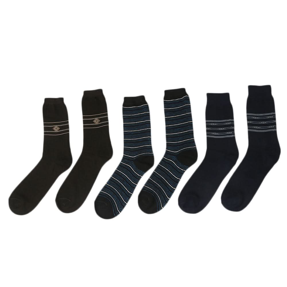 Men's Socks 3Pcs - EE, Men, Mens Socks, Chase Value, Chase Value
