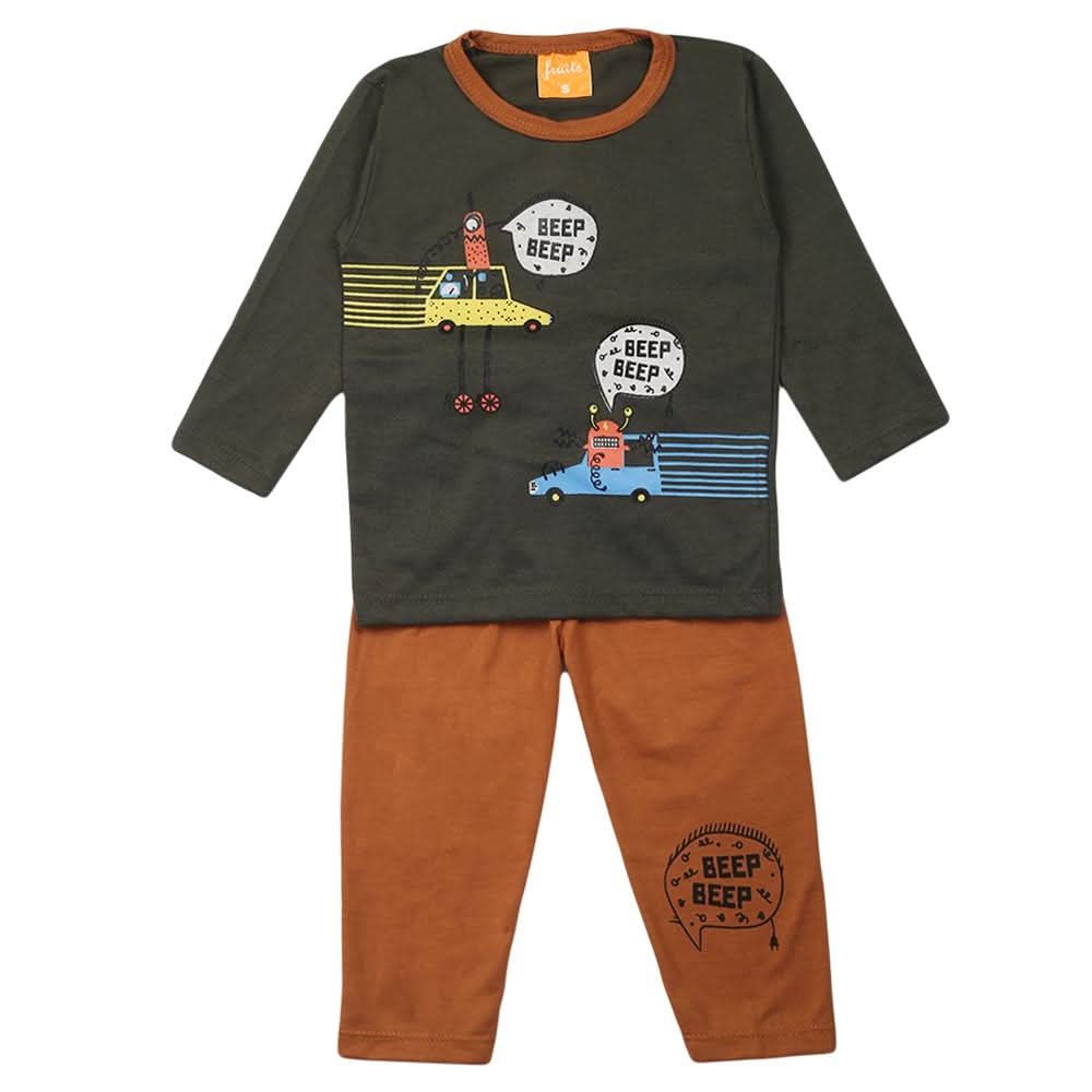 Boys Full Sleeves Suit - Green, Boys Sets & Suits, Chase Value, Chase Value