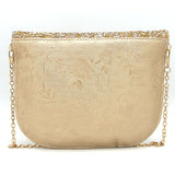 Women's Fancy Clutch 6717 - Golden, Women, Clutches, Chase Value, Chase Value