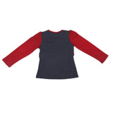 Girls Full Sleeves T-Shirt 2Pcs - Maroon, Kids, Girls T-Shirts, Chase Value, Chase Value