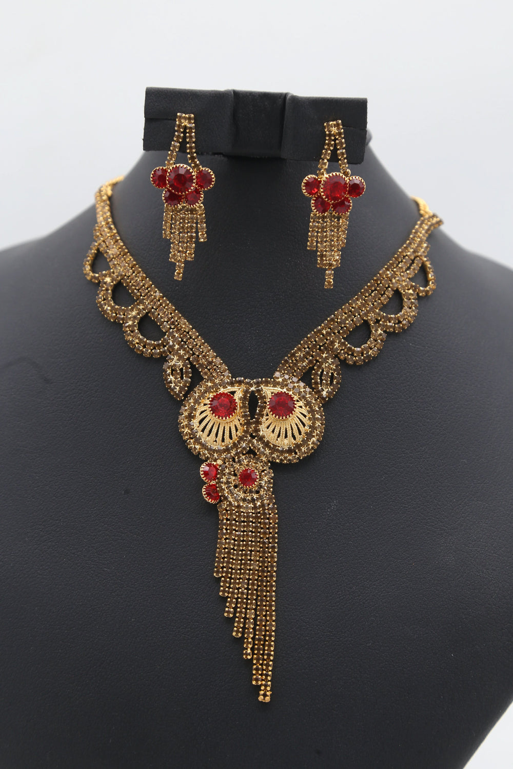 Women's Jewellery Set - Red, Women, Jewellery Set, Chase Value, Chase Value