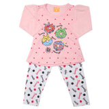 Girls Full Sleeves Suit - Pink, Girls Suits, Chase Value, Chase Value