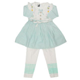 Girls Half Sleeves Suit - Green, Kids, Girls Sets And Suits, Chase Value, Chase Value
