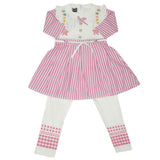 Girls Half Sleeves Suit - Pink, Kids, Girls Sets And Suits, Chase Value, Chase Value