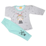 Girls Full Sleeves Suit - Sea Green, Girls Suits, Chase Value, Chase Value