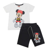 Boys Short Suit - White, Kids, Boys Sets And Suits, Chase Value, Chase Value