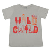 Boys Half Sleeves T-Shirt - Grey, Kids, Boys T-Shirts, Chase Value, Chase Value