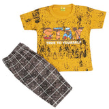 Boys Short Suit - Mustard, Kids, Boys Sets And Suits, Chase Value, Chase Value